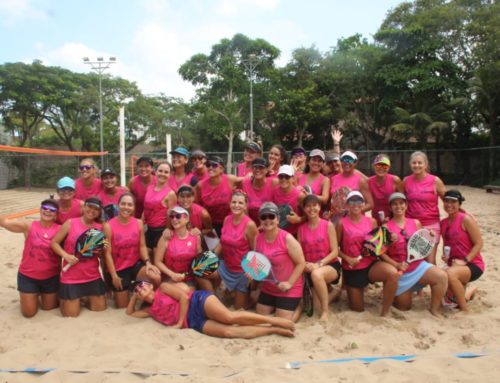 Torneio Feminino Beach Tênis, comemoração Dia das Mães