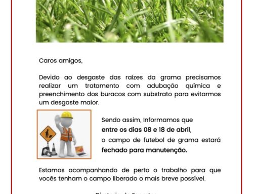 Manutenção do Campo de Grama