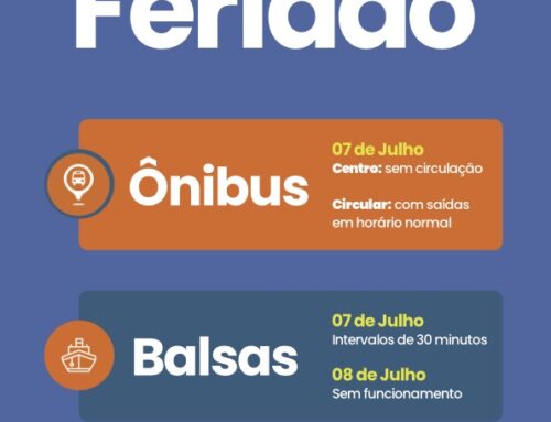 Horários de feriado