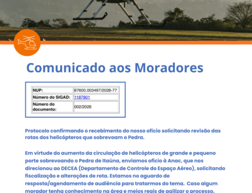 Comunicado aos moradores