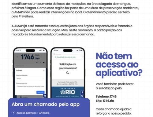 Precisamos da ajuda de todos